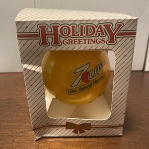 7up Holiday Greetings Ornaments Unlimited Used‎